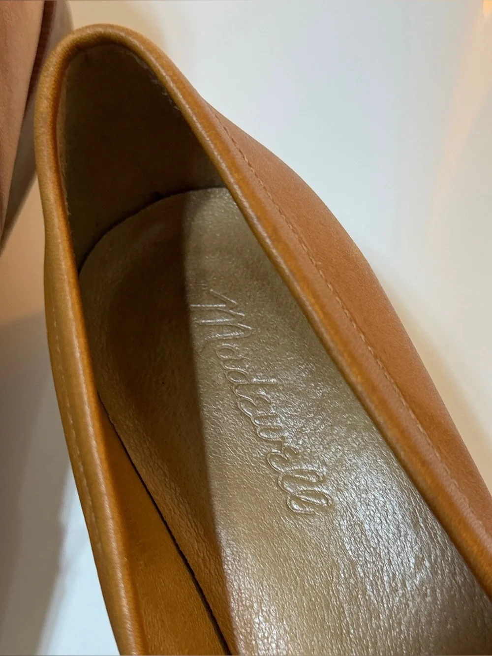 Madewell Frances Leather Loafers Size 7